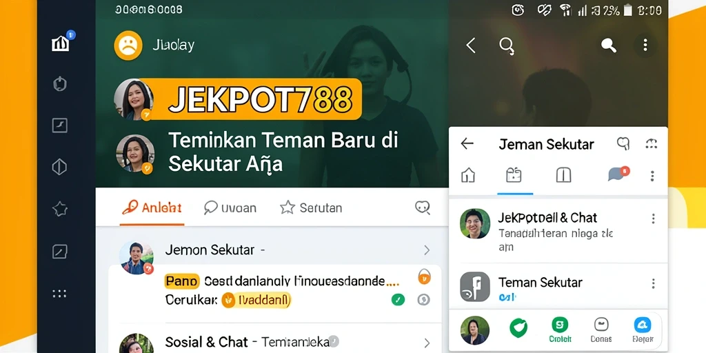 Antarmuka pengguna JEKPOT88 yang interaktif dan mudah digunakan.