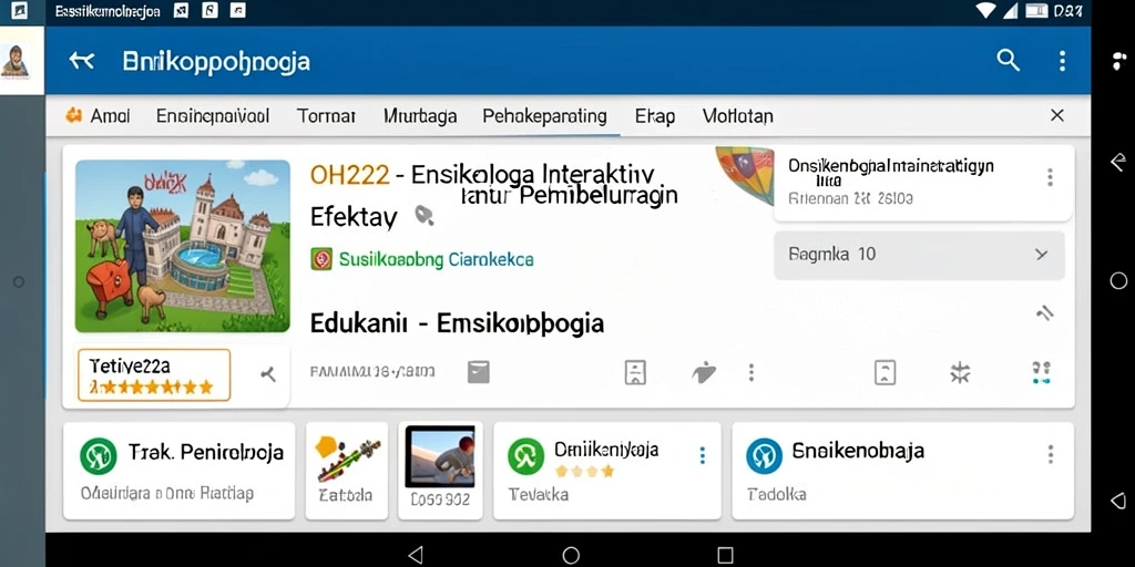 Antarmuka aplikasi OH222 yang informatif dan interaktif.